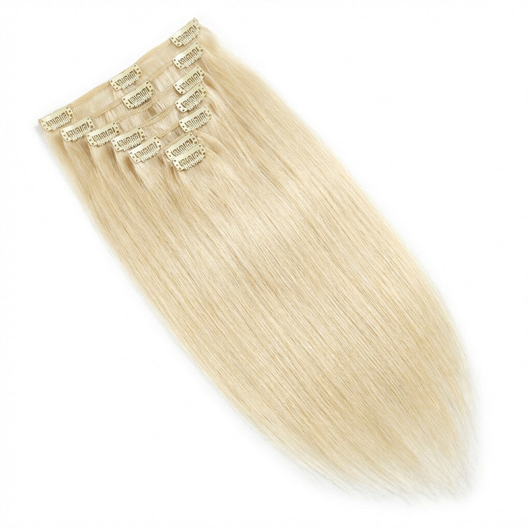 Fashiongirl Clip On Extensions - 65 cm - #60 Platinum Blonde (100g)