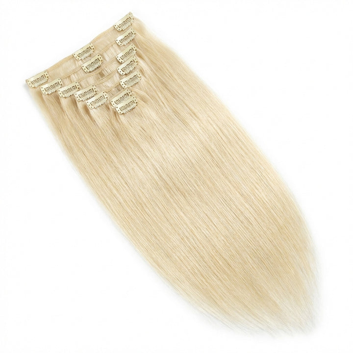 Fashiongirl Clip On Extensions - 65 cm - #60 Platinum Blonde (100g)