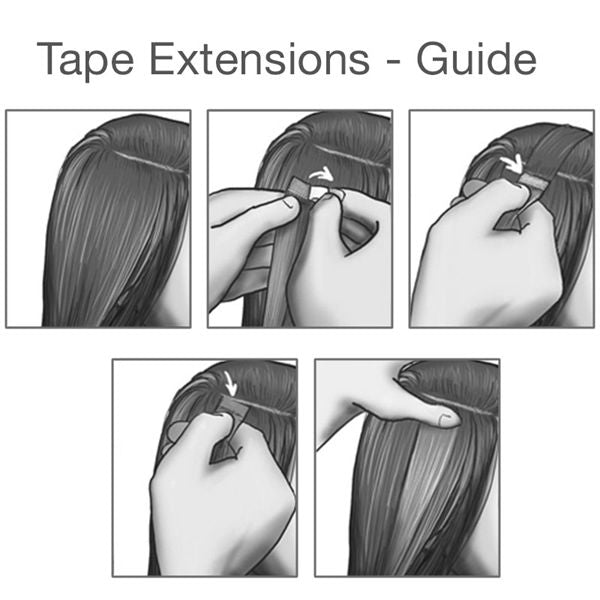 50 cm tape on Dark Brown 2# - | Fashiongirl