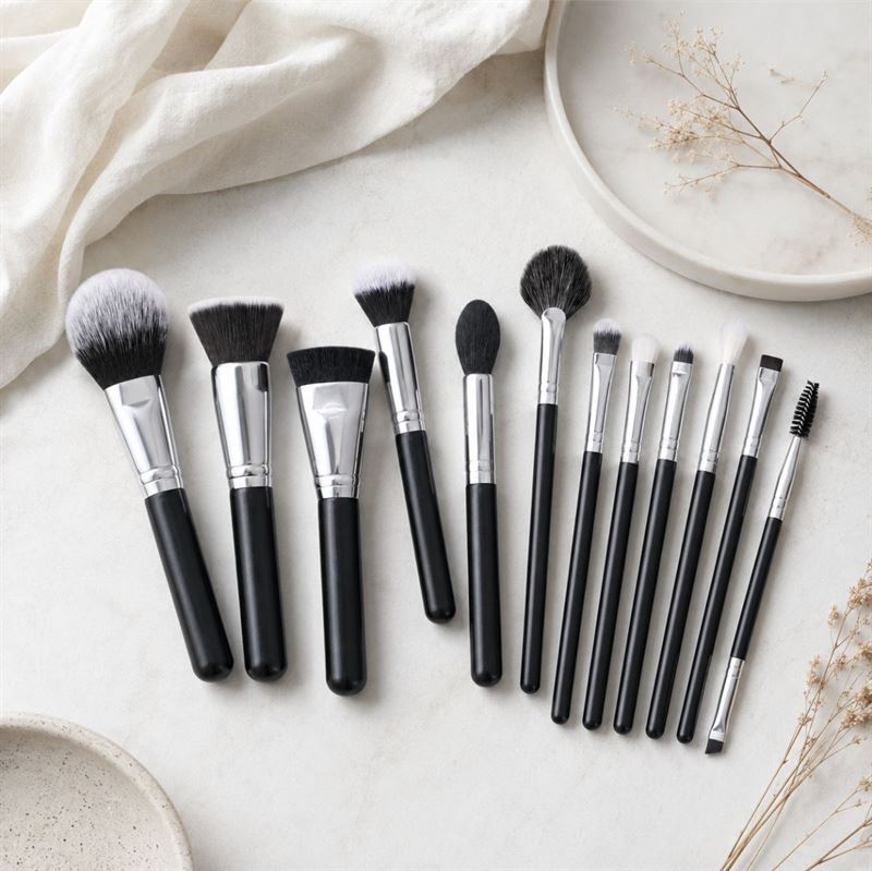 Technique PRO Galactic Ray Makeup Brush Set - 12 Brushes