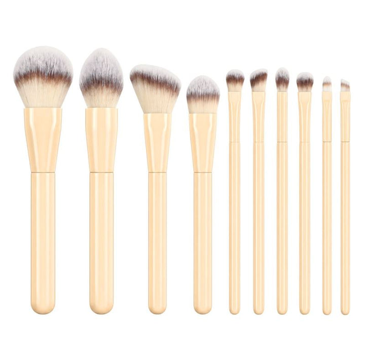 Technique PRO Buttercream Makeup Brush Set - 10 Pieces