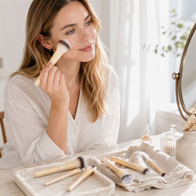 Technique PRO Buttercream Makeup Brush Set - 10 Pieces
