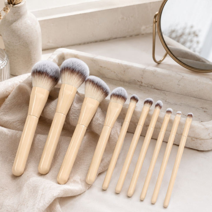 Technique PRO Buttercream Makeup Brush Set - 10 Pieces