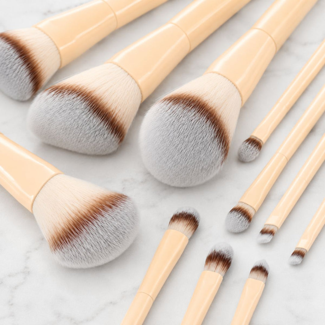Technique PRO Buttercream Makeup Brush Set - 10 Pieces