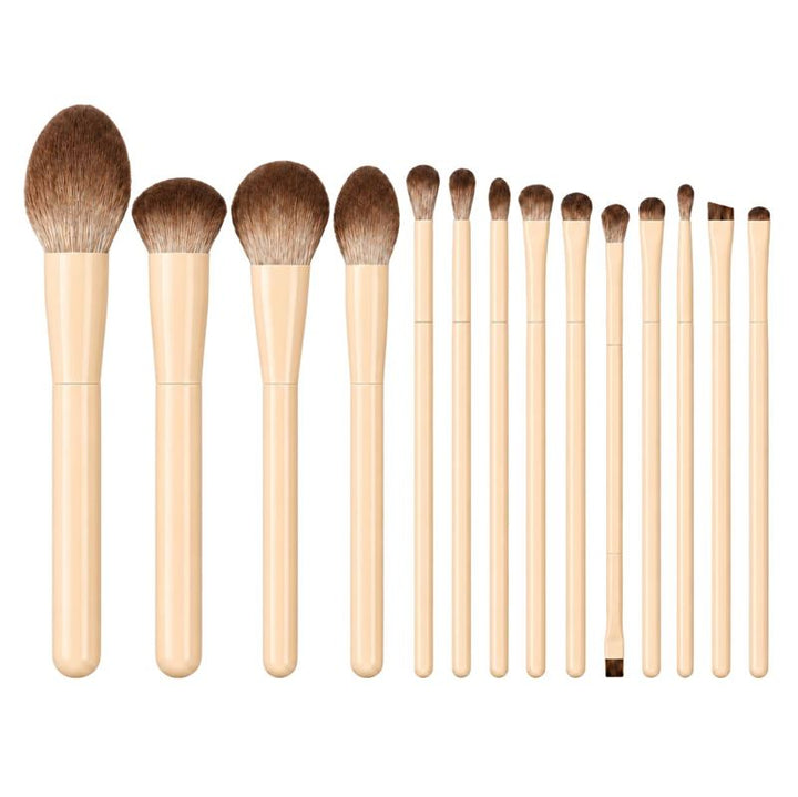 Technique PRO Vanilla Makeup Brush Set - 14 Pieces