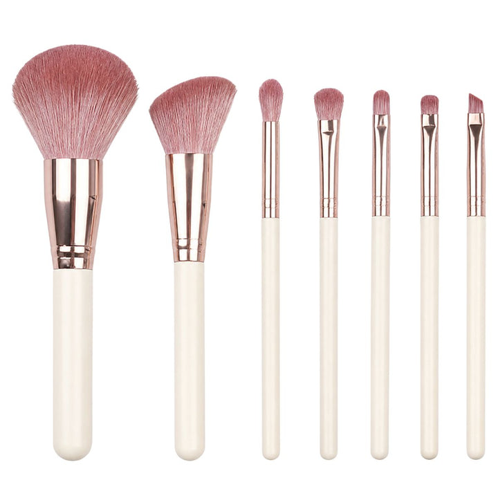 Technique PRO Dusty Magenta Makeup Brush Set - 7 Pieces