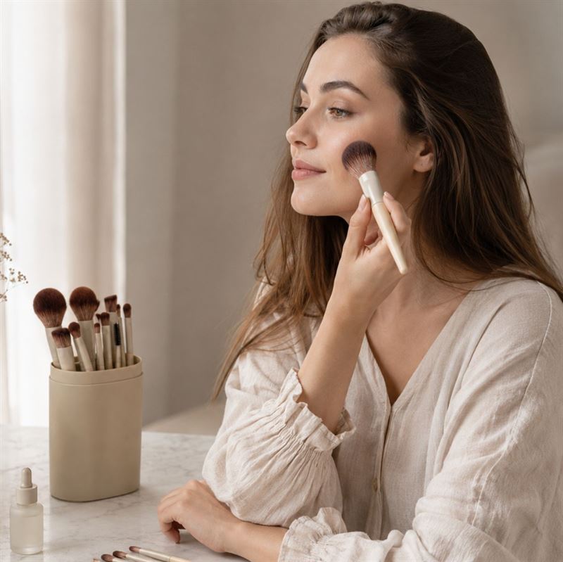 Technique PRO Dover Makeup Brush Set - 18 Professional Brushes