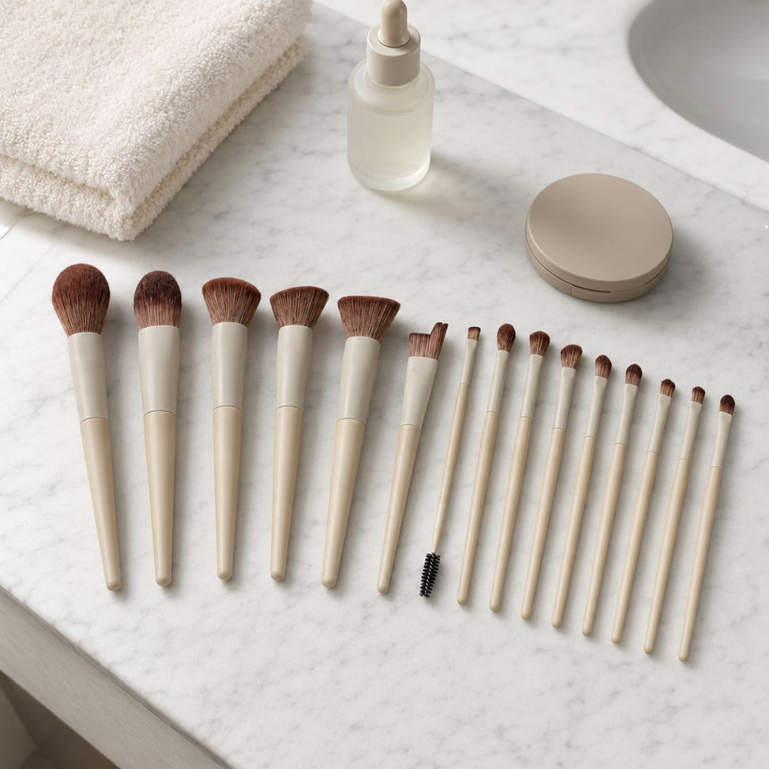 Technique PRO Dover Makeup Brush Set - 18 Professional Brushes