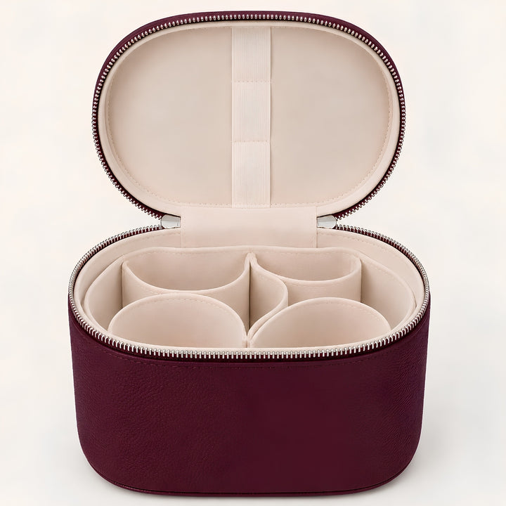 UNIQ Noemie Travel Beauty Case Organizer - Burgundy – image 10