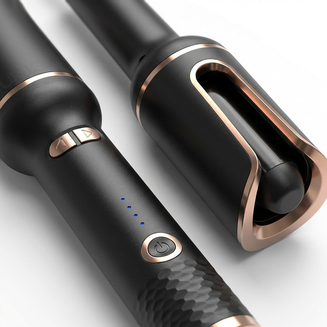 UNIQ Automatic Curling Iron with Ceramic Coating & 2-Way Rotation