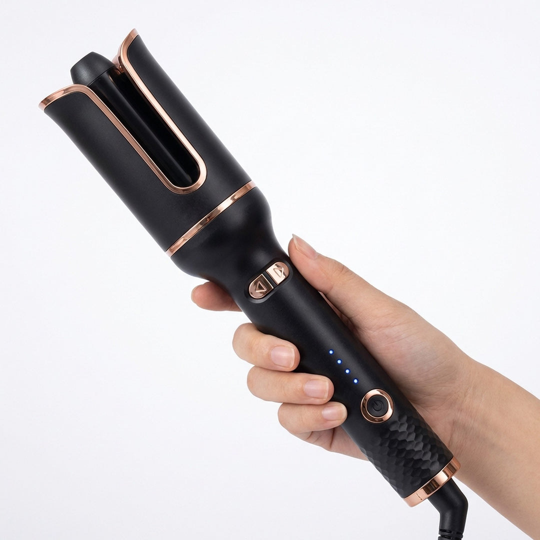 UNIQ Automatic Curling Iron with Ceramic Coating & 2-Way Rotation