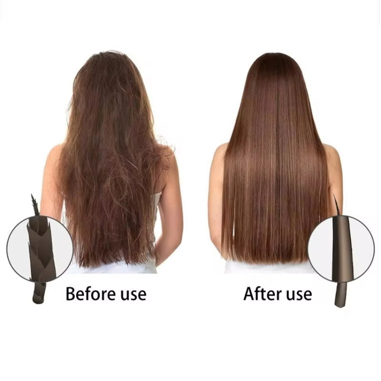 UNIQ 2-in-1 Cordless Hair Straightening Brush & Curler with USB-C