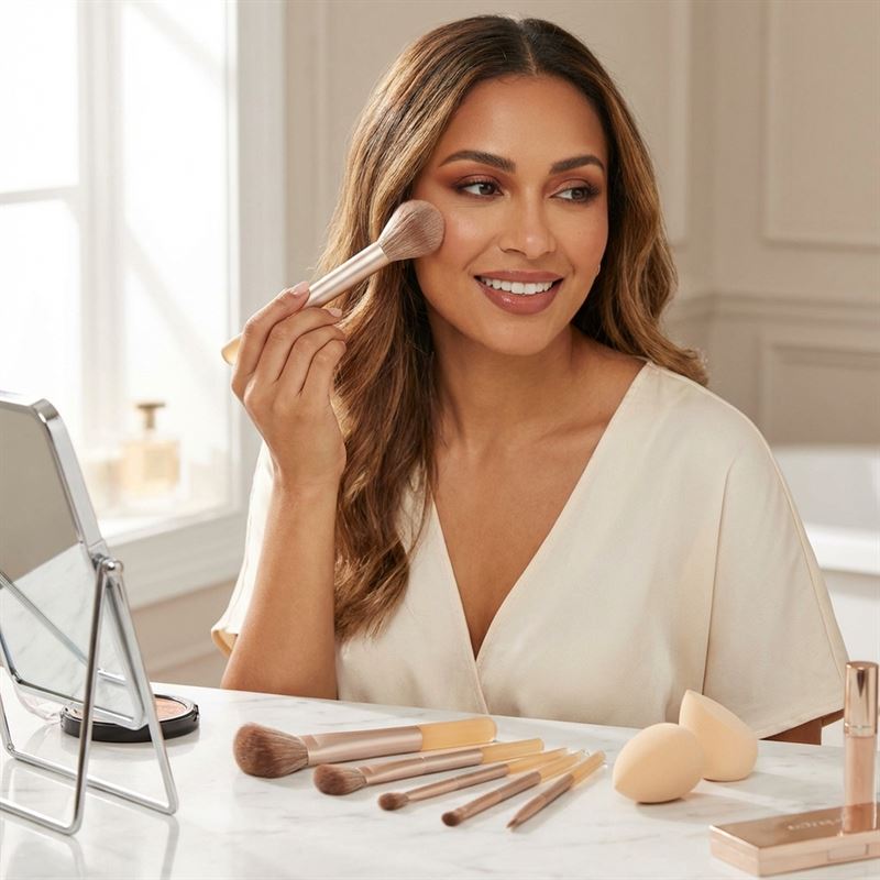 Technique PRO Essential Makeup Brush & Sponge Set (7611)