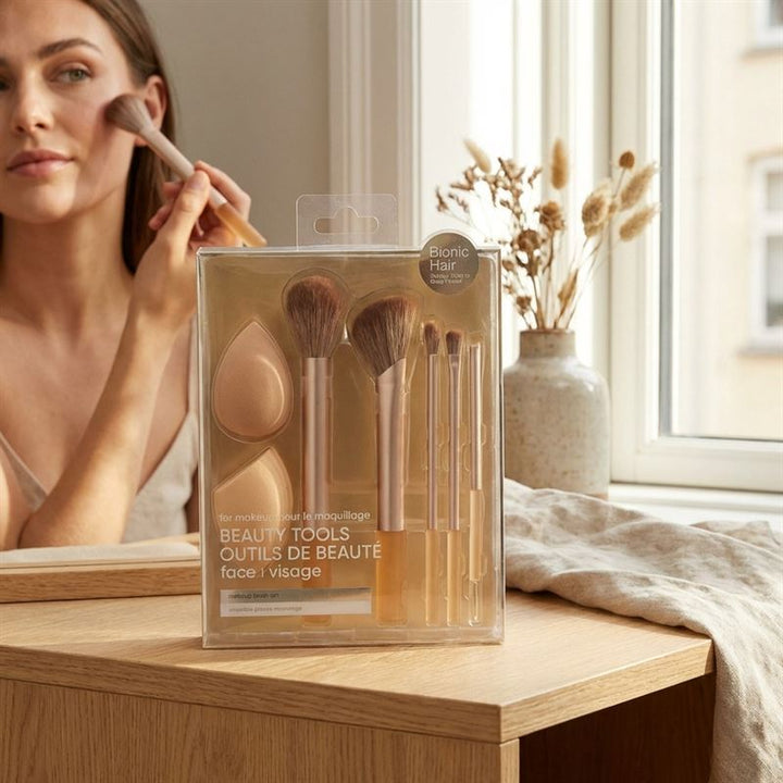Technique PRO Essential Makeup Brush & Sponge Set (7611)