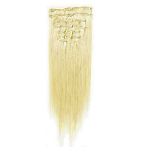 Fashiongirl Clip On Extensions - 65 cm - #60 Platinum Blonde (100g)