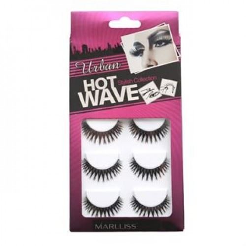 Artificial Lashes - Hot Wave collection 5pack no. 3404 - 5 pairs - | Fashiongirl
