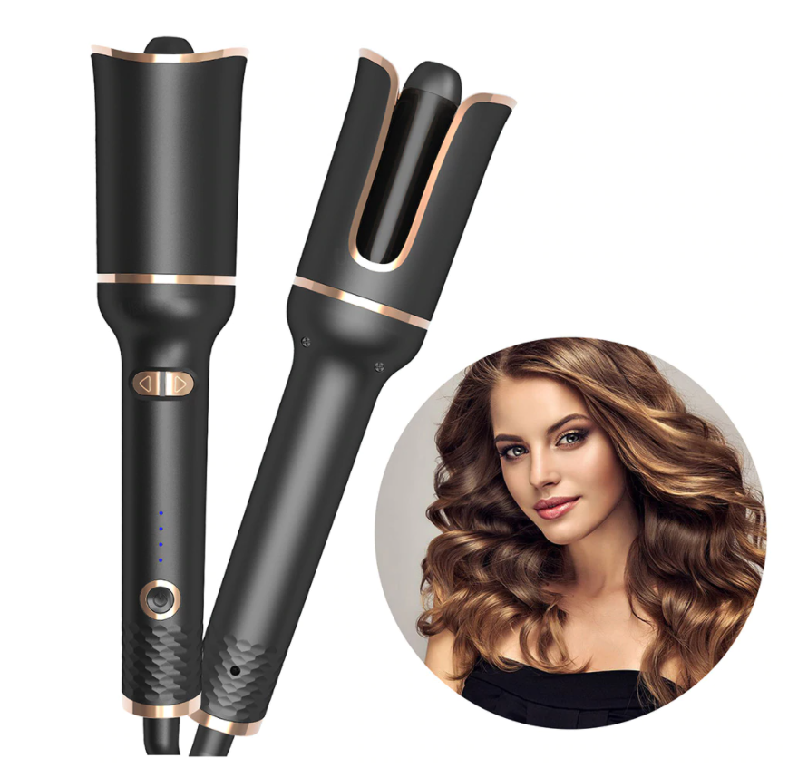 UNIQ Automatic Curling Iron with Ceramic Coating & 2-Way Rotation
