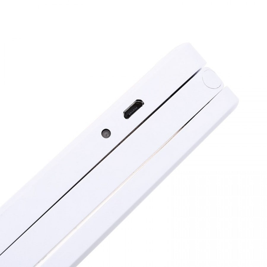 Battery powered LED lamp light - Foldable desk lamp - White - | Fashiongirl