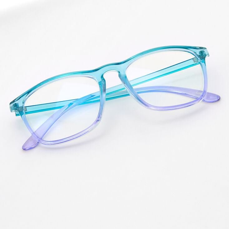 Blue Light glasses - Lilac ombre, style 7 - | Fashiongirl
