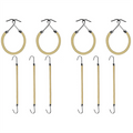 Bungee Hair Elastic 1 pack (10 pcs.) - Beige - Hair Accessories | Fashiongirl