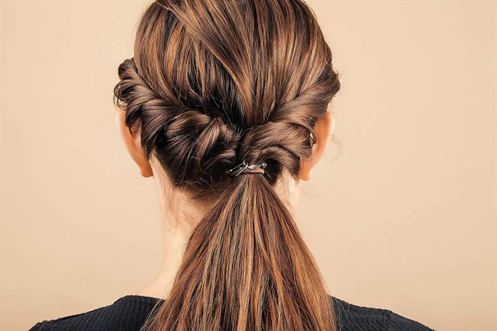 Bungee Hair Elastic 1 pack (10 pcs.) - Black - Hair Accessories | Fashiongirl