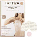 Bye Bra Push - Up Breast Tape Str. F - H + Satin Nipple Covers - Shapewear | Fashiongirl