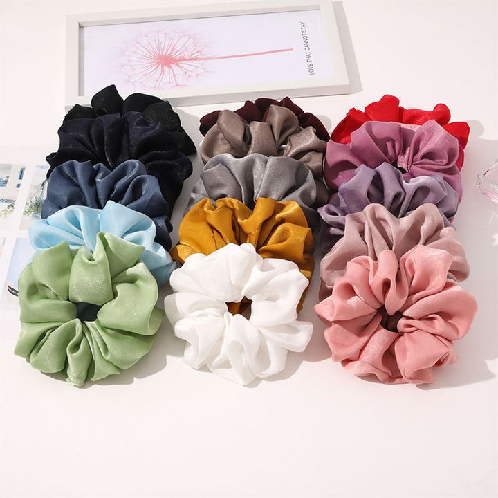 Chris Rubin Aris XL Scrunchie - Blue Jay - Hair Accessories