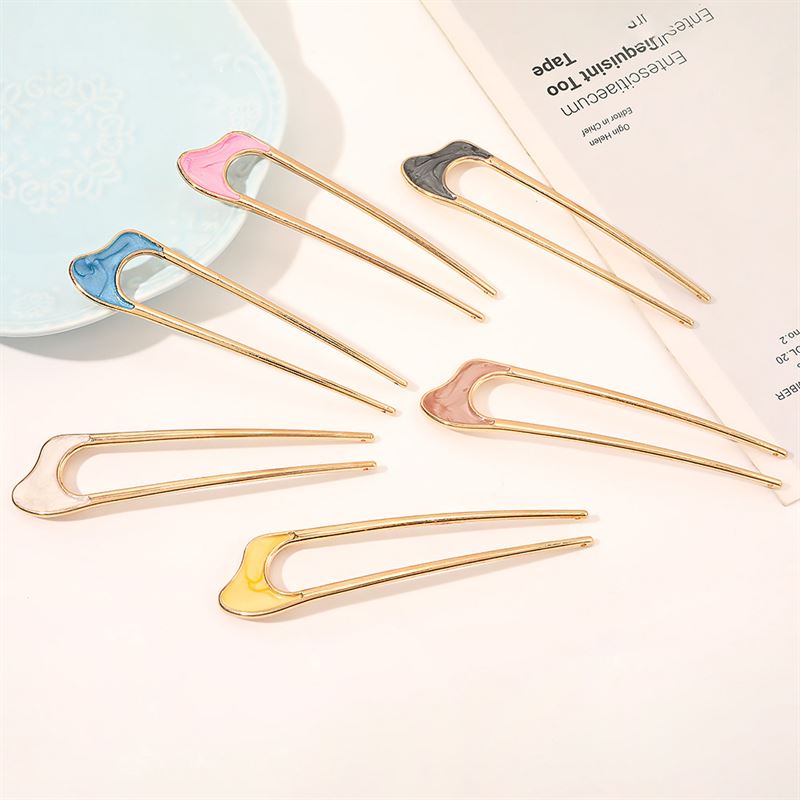 Chris Rubin Emely Hairpin - Blue - Hair Accessories | Fashiongirl