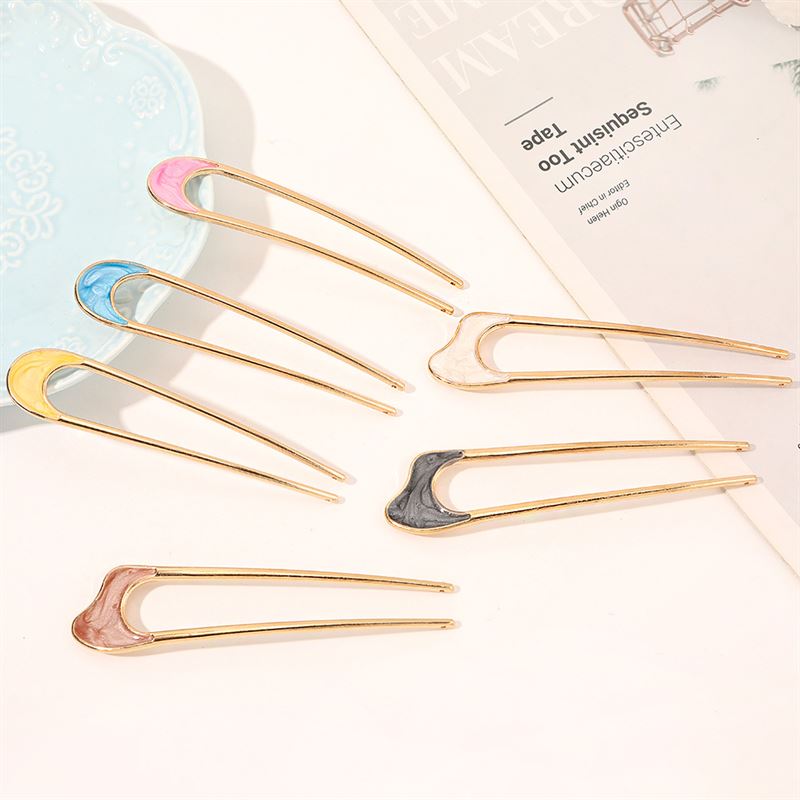 Chris Rubin Emely Hairpin - Champagne - Hair Accessories | Fashiongirl