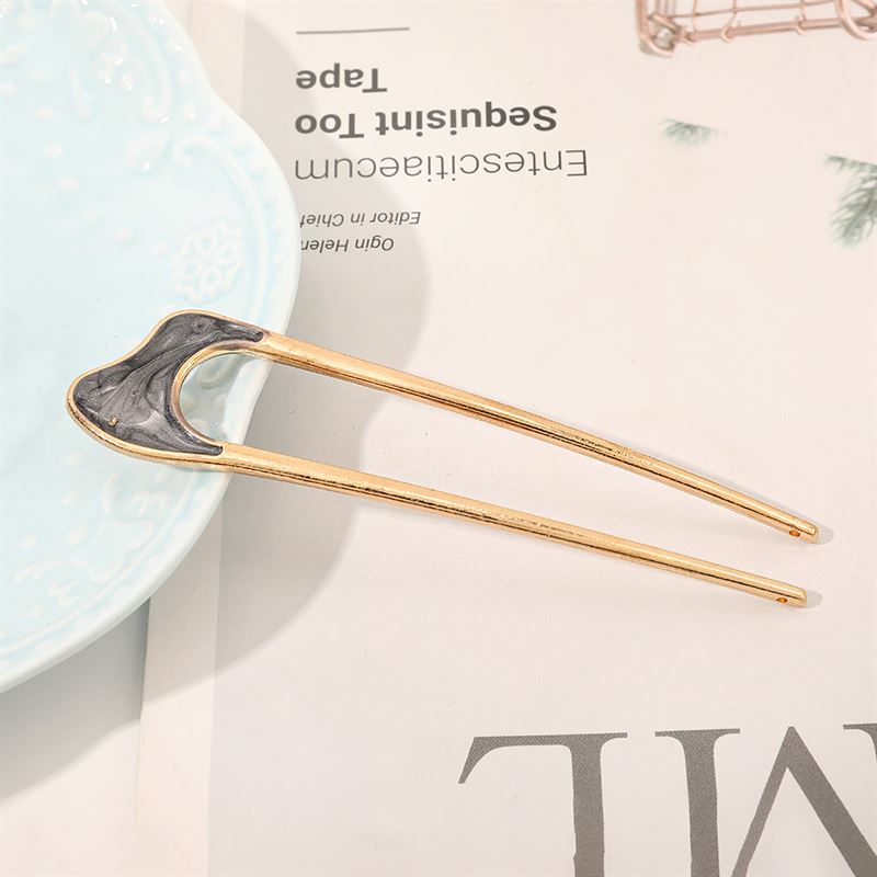 Chris Rubin Emely Hairpin - Midnight - Hair Accessories | Fashiongirl