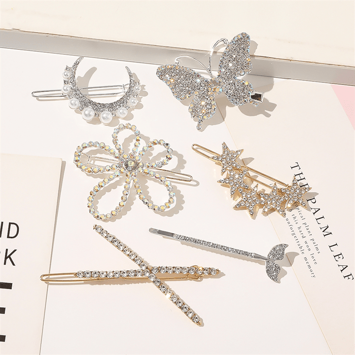 Chris Rubin Evie Hair Claw Silver - Butterfly - Hair Accessories | Fashiongirl