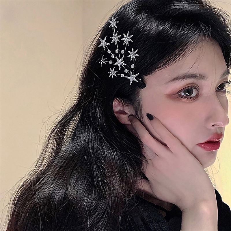 Chris Rubin Evii Hair Claw - Gold - Hair Accessories | Fashiongirl