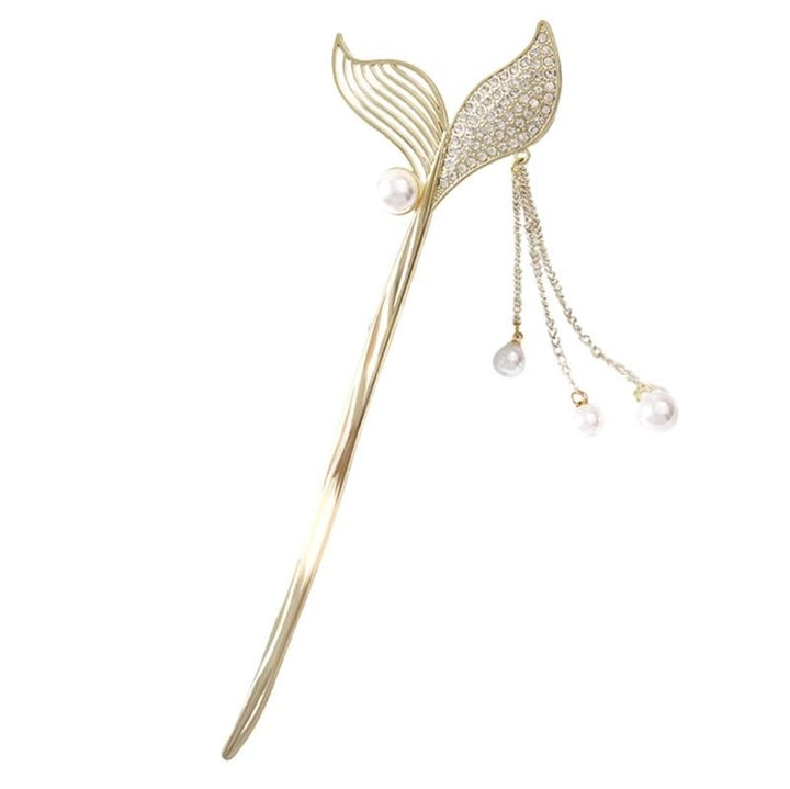Chris Rubin Halia Hair Stick - Rhinestones - | Fashiongirl