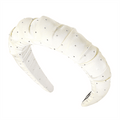 Chris Rubin Kiara Headband - White - Hair Accessories