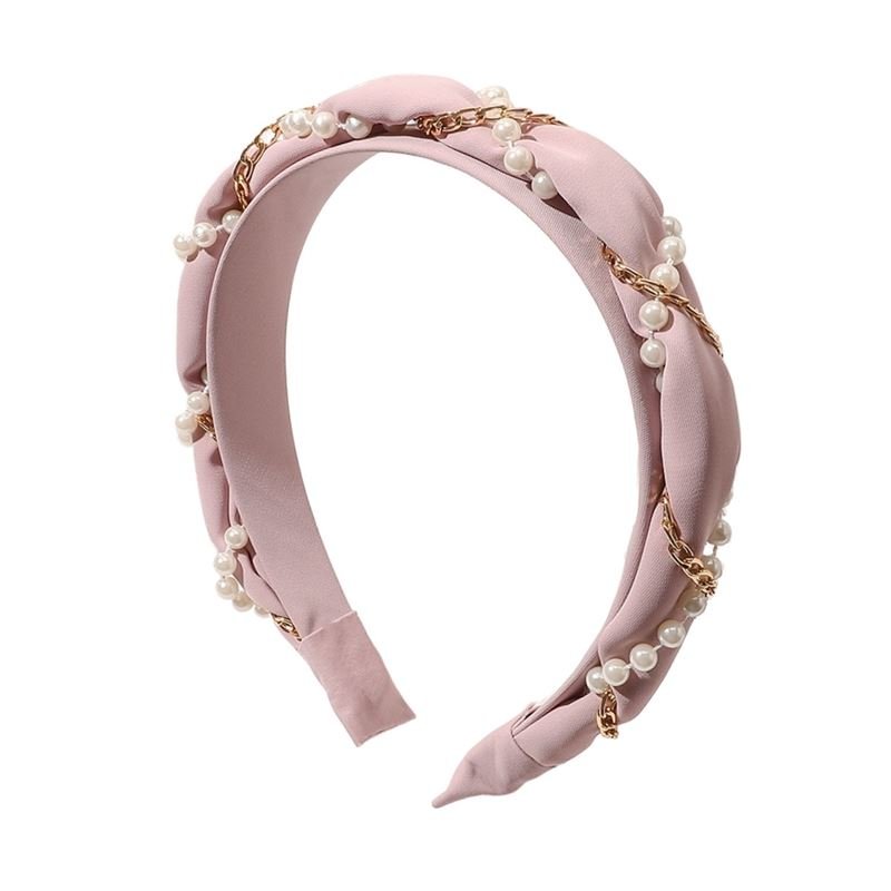Chris Rubin Kiko Headband - Soft Pink - Hair Accessories | Fashiongirl