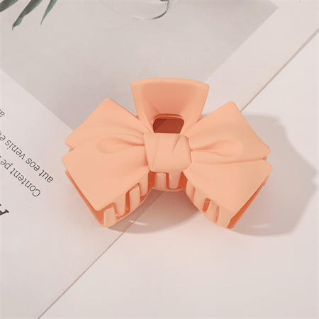 Chris Rubin Mia Hair Claw - Peach - Hair Accessories | Fashiongirl