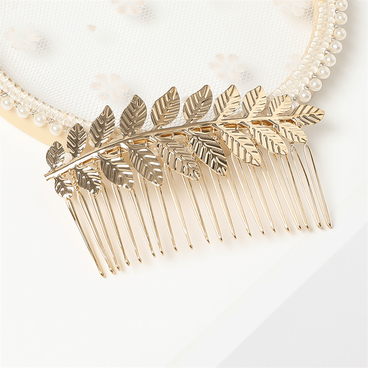 Chris Rubin Nyla Hair Comb - Gold - | Fashiongirl