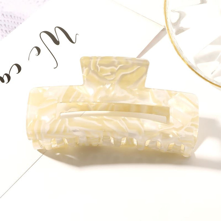 Chris Rubin Ruby Hair Claw - Ivory - Hair Accessories | Fashiongirl