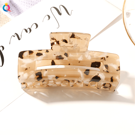 Chris Rubin Ruby Hair Claw - Light Tortoise - Hair Accessories | Fashiongirl