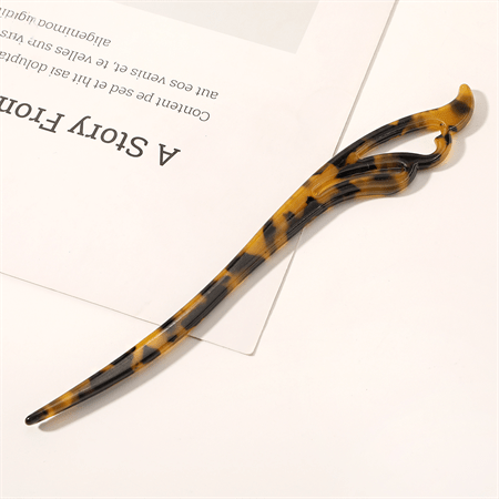 Chris Rubin Zoe Wing Hairpin - Dark Tortoise - Hair Accessories | Fashiongirl