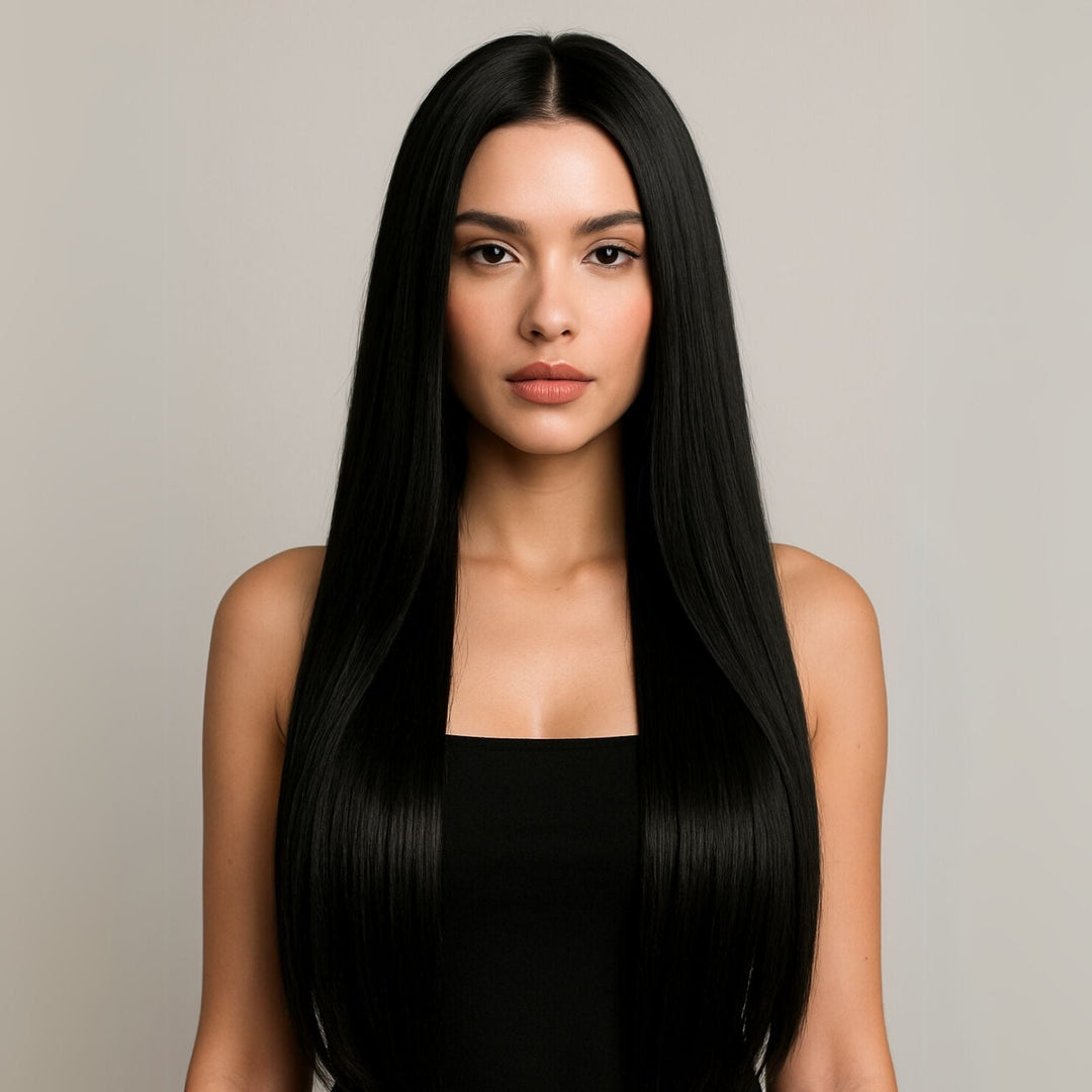 Clip In Extensions 1 Jet Black - Clip in Extensions - Fashiongirl