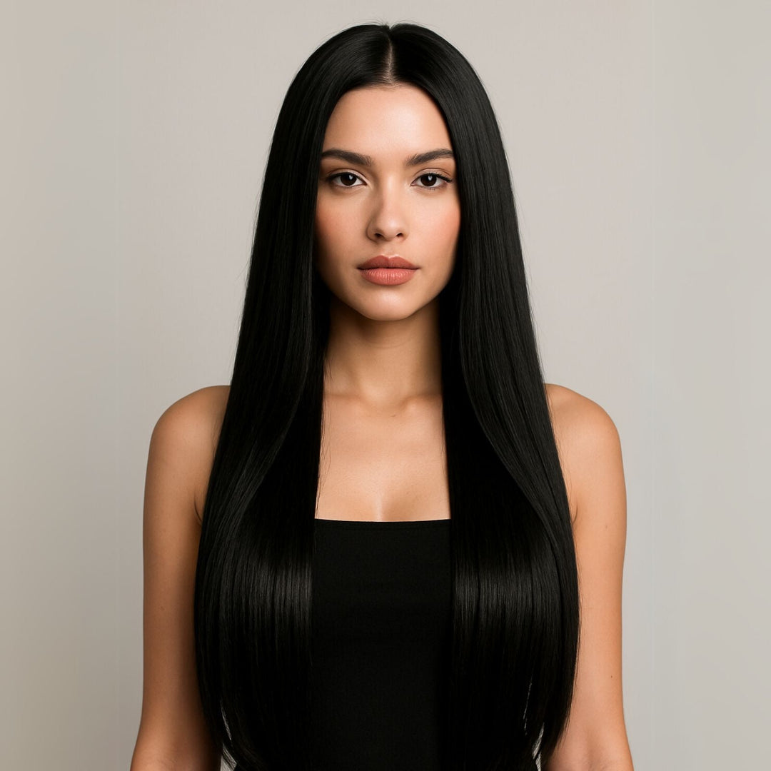 Clip In Extensions 1 Jet Black - Clip in Extensions - Fashiongirl