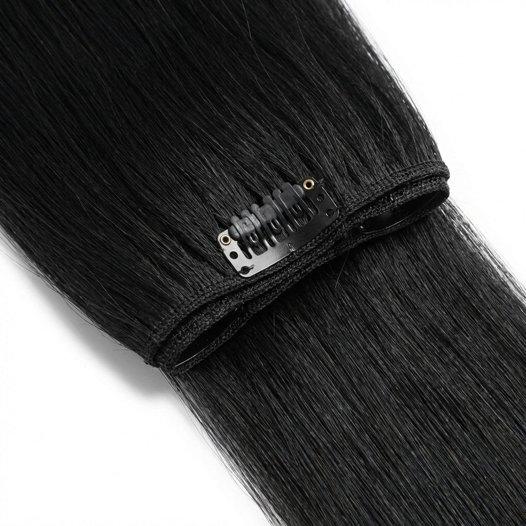 Clip In Extensions 1 Jet Black - Clip in Extensions - Fashiongirl