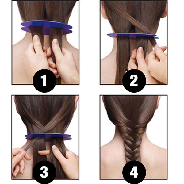 CrissCrosser - create perfect French Hair braids - | Fashiongirl