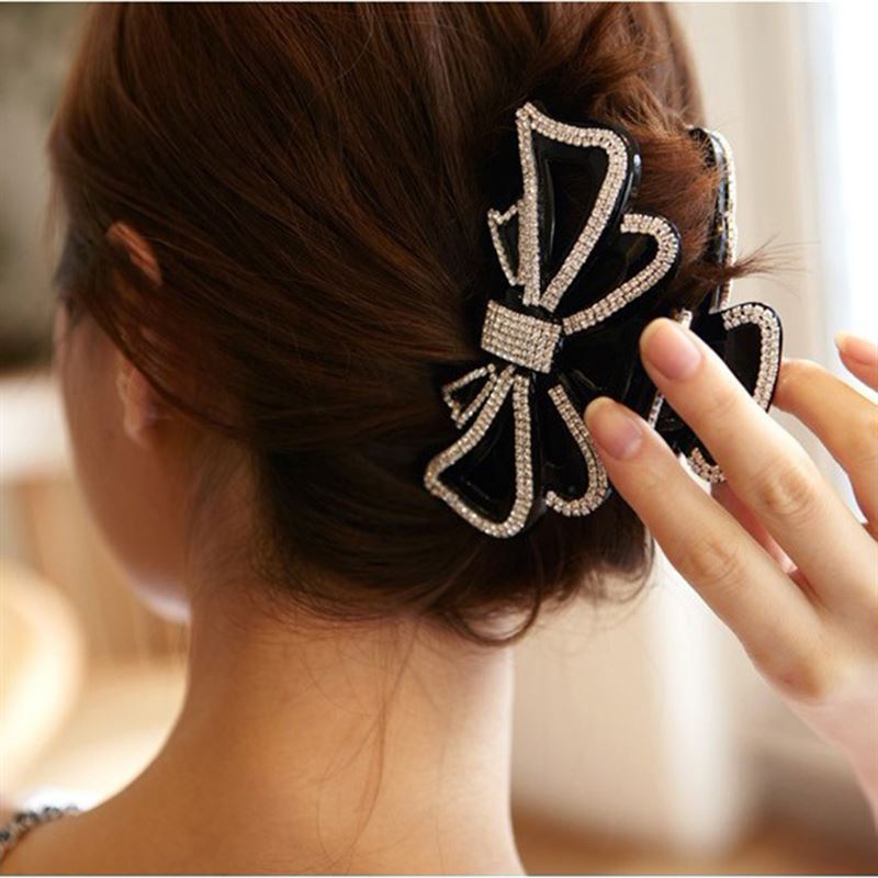 Crystal Hair Clip - Large - | Fashiongirl