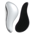 Detangler Hair Brush - Silver - Hair Styling tool | Fashiongirl
