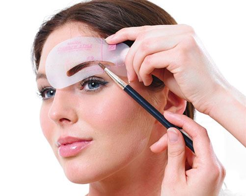 Eyebrow Templates - Eyebrow Stencils (B1 - B4) - 4 pcs. - | Fashiongirl