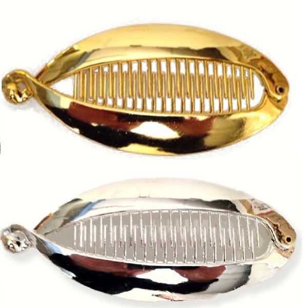 Fishbone Hair Clip - Gold or Silver - | Fashiongirl