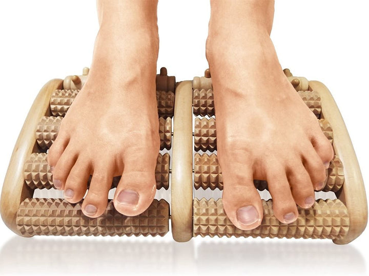 Foot massage - wooden foot massager - Acupressure - | Fashiongirl