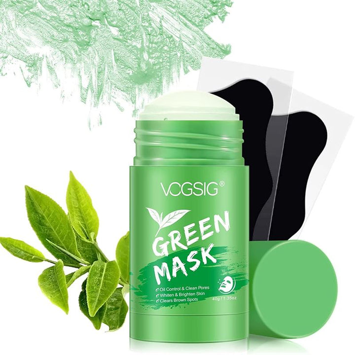 Green Tea Mask Stick - Remove blackheads with green tea extract - | Fashiongirl
